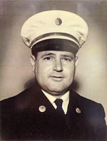 Alexander “Allie” Massaro, Chief of the Sloatsburg Volunteer Fire Department from 1956 to 1958. Massaro passed away in June 2016 and was the longest