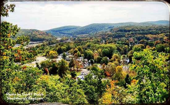 View from Liberty Rock Trail, Sloatsburg, NY.