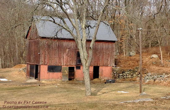 Old barn, still standing and in use at the Johnsontown property.