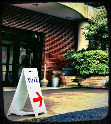 Sloatsburg voters cast ballots at the Village Hall Tuesday from 6am to 9pm.
