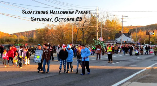 Sloatsburg's Annual Halloween Parade hits the road this Saturday, October 25. / Photo by Geoff Welch