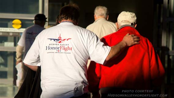 Hudson Valley Honor Flight is helping fly WWII veterans to Washington, D.C. for day trips to various national monuments.