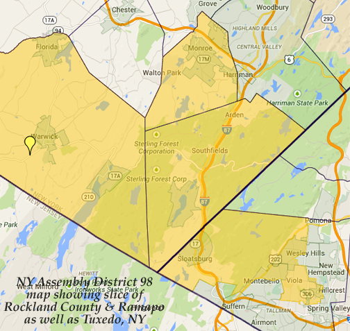 nyassemblyditrict98mapsection