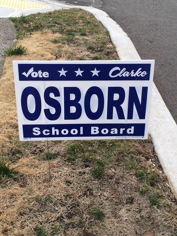 Clarke Osborn is running again for a seat on the Ramapo Central School Board. Theresa DiFalco, current BOE president is running again, as is 10 year board veteran Teresa Monahan, and newcomer Joe Gravagna.
