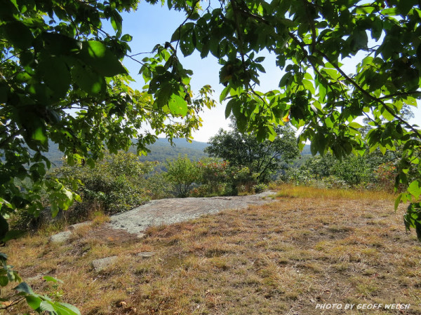 The approach and opening at Liberty Rock in Sloatsburg, NY.