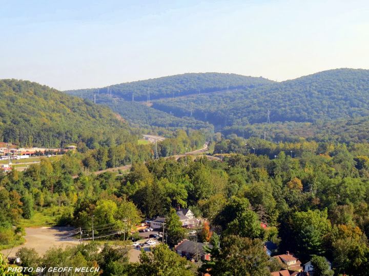 A view from the recently designated Liberty Rock Park in Sloatsburg.