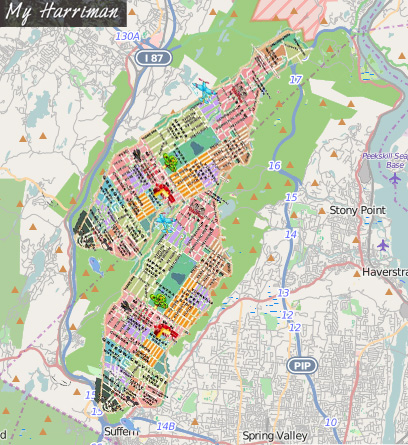 "You can fit two Manhattans into Harriman State Park, New York. With room to spare," according to MyHarriman.com. Manhattan is approximately 33.77 square miles, and Harriman is 75 square miles. / Photo by MyHarriman.com