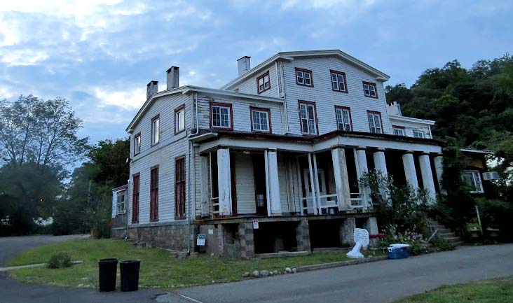 Harmony Hall got a visit from The Journal News to follow up on a tip that the old Jacob Sloat House, a Town of Ramapo property, was left in a state of disrepair -- it isn't, just in the middle of a long renovation project.