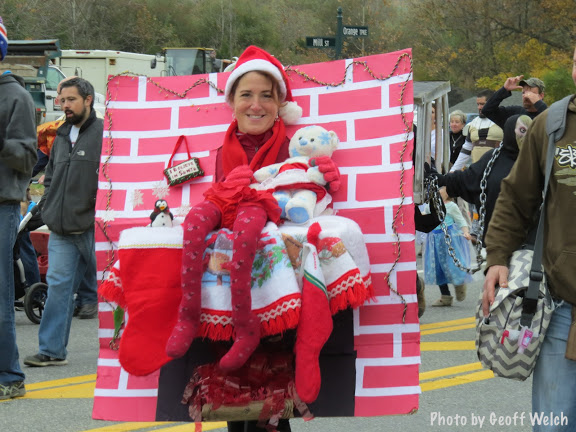 The stockings were laid by the chimney with car . . . Christmas is just around the corner.