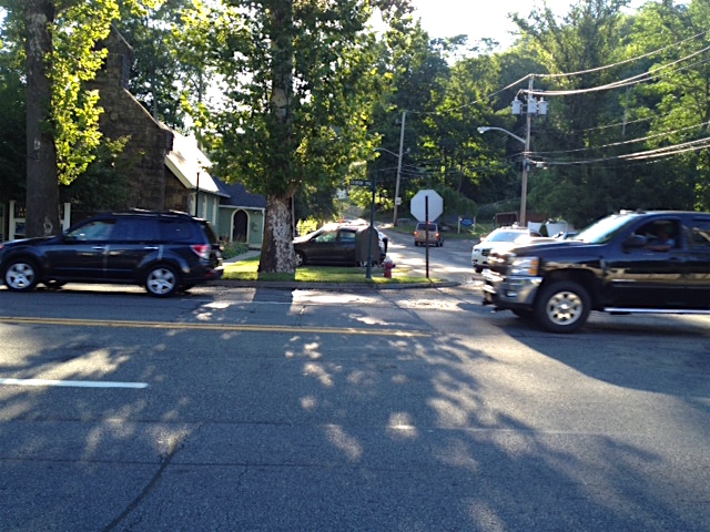 Sloatsburg regularly sees steady traffic zooming through the village, with hardly any means to calm the traffic. 