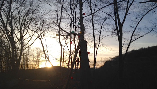 Tuesday marks the Winter Solstice or shortest day of the year. The Ramapo Saltbox in Torne Valley marked the occasion on Sunday.