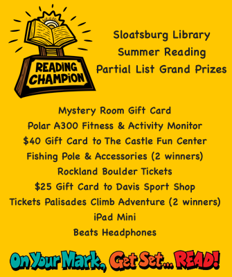 SPL Summer Reading Prizes