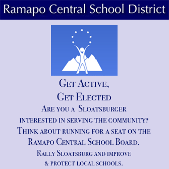 RCSD Sloatsburg Candidate