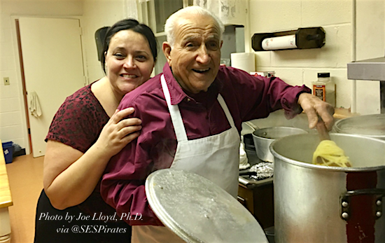 Sloatsburg capped off the D.A.R.E. program with a spaghetti dinner celebration during the first weekend of February. The action took place at the St. Joan of Arc Church Hall.