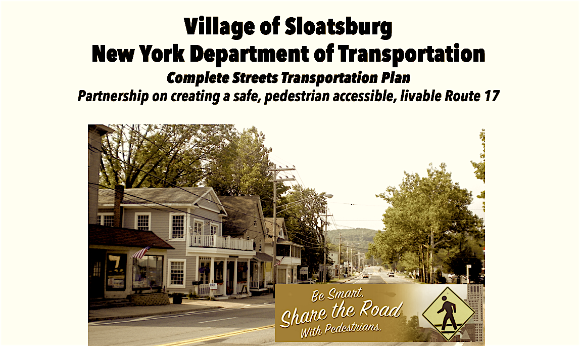 Sloatsburg DOT Route 17 Partnership